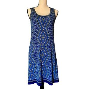 Max Studio Ladies Print Keyhole Back Dress